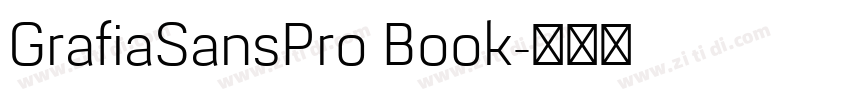 GrafiaSansPro Book字体转换